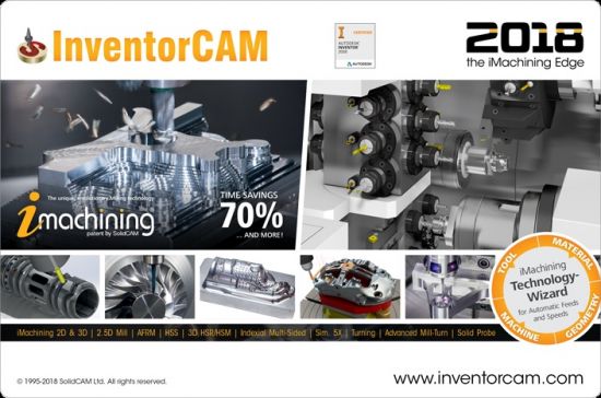 InventorCAM 2018 SP2 HF2 Multilang for Autodesk Inventor (x64) 2018