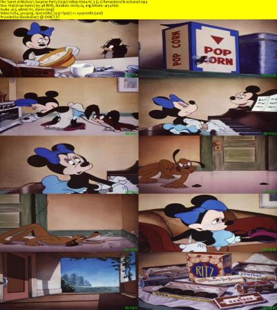 Mickeys Surprise Party 1939 1080p H264 AC3 5.1 Remastered &amp; nickarad
