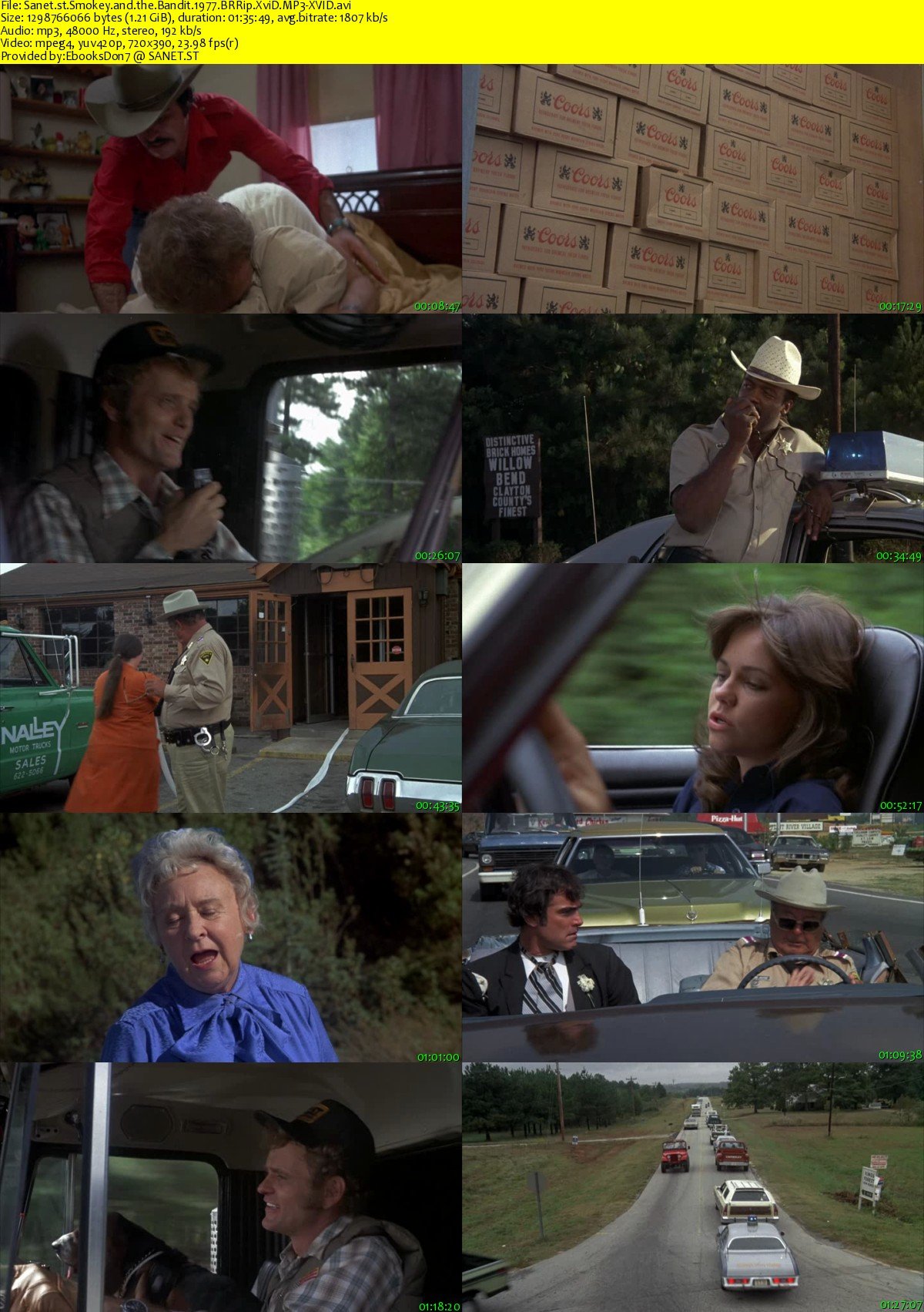 all smokey and the bandit movies