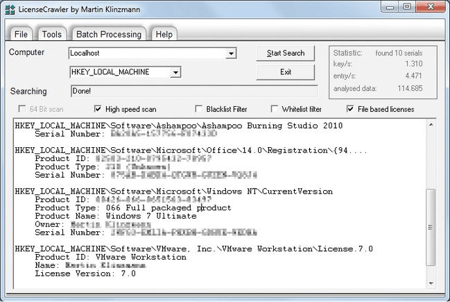 LicenseCrawler 2.7.2665.0 Multilingual HUYCxOjB82Wmm7TpQViLiXwmgBc1Gkvo