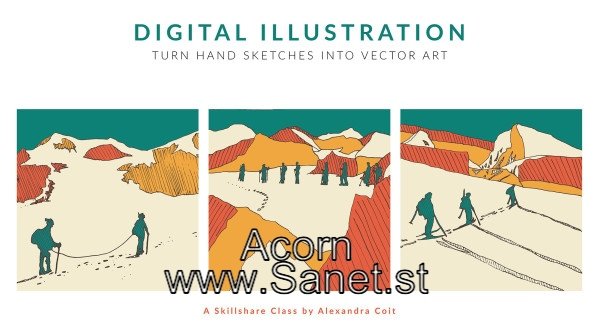 Digital Illustration: Turn Hand Sketches into Graphic Art