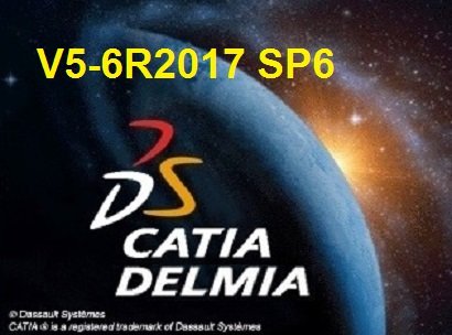 SP6 for DS CATIA-DELMIA-ENOVIA V5-6R2017 (x64) Multilanguage 2018