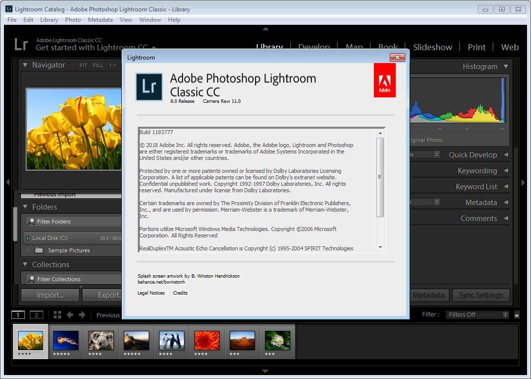 download Adobe Photoshop Lightroom Classic CC 2018 7.4.0.10