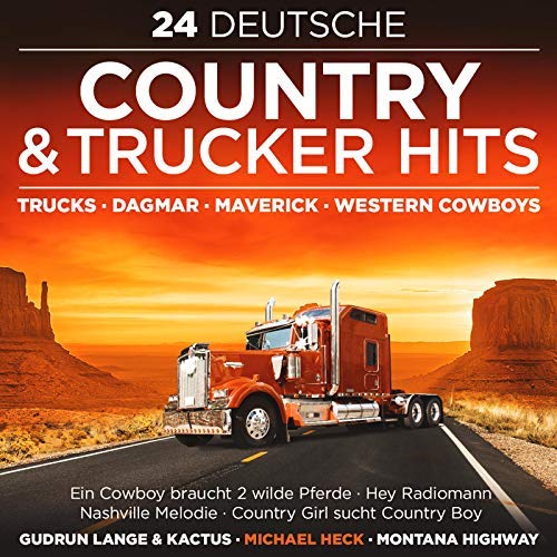 VA - 24 Deutsche Country &amp; Trucker Hits (2018) Mp3 / Flac