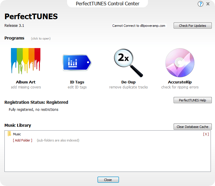 perfecttunes album matching grouped by folder