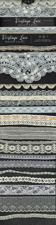 Vintage Lace Borders &amp; Edges 1 12037