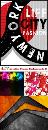 Vectors - Creative Grunge Backgrounds 21
