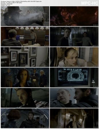 X-Men 2 2003 2160p BluRay x265 HEVC 10bit HDR AAC 5.1 Tigole QxR