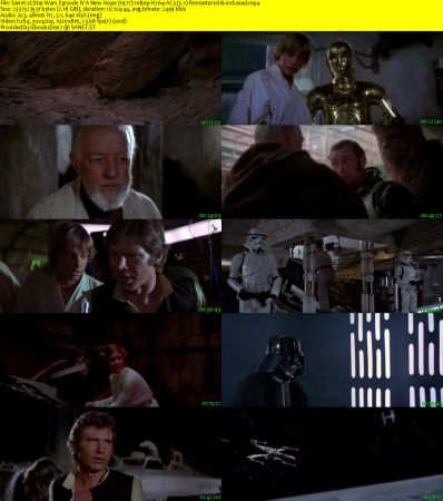 Star Wars Episode IV A New Hope 1977 1080p H264 AC3 5.1 Remastered &amp; nickarad