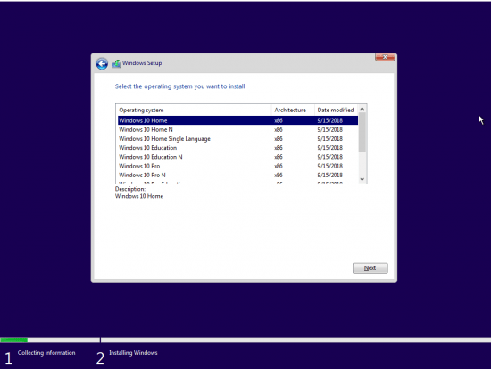 Windows 10 Redstone 5 10.0.17763.1 English / Greek Original ISO'S RTM-Retail Octobre (x86-x64) 2018