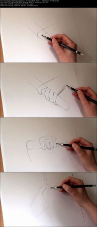 Drawing the Half-Figure Tutorial 2: Drawing Hands (Part 2)