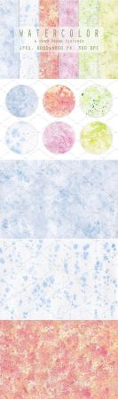 Set of watercolor textures 1452007