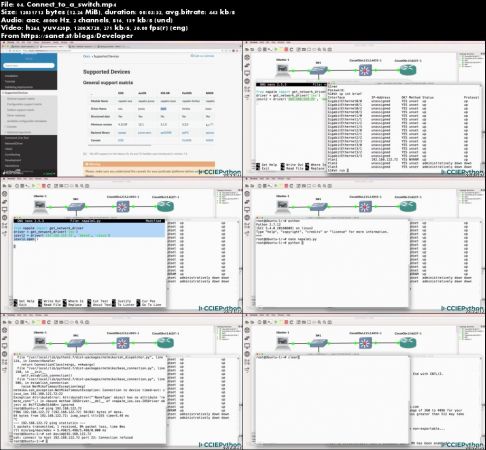 Python NAPALM Network Automation