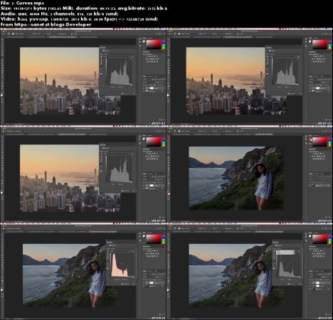 Photoshop CC: Adjustement Layers, Blending Modes &amp; Masks