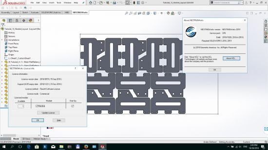  Geometric NestingWorks 2019 SP0.0 for SolidWorks 2018-2019 (x64)