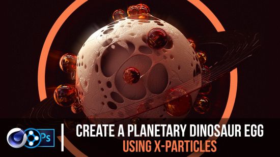 Create A Planetary Dinosaur Egg Using X-Particles