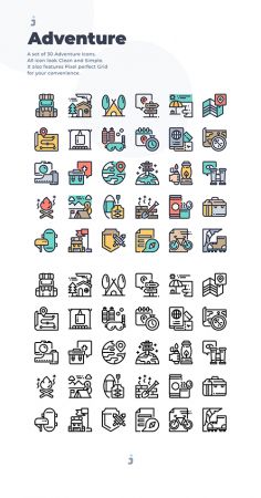 30 Adventure Icons