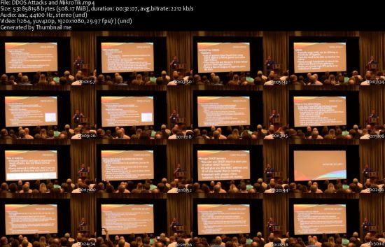 DDOS Attacks and MikroTik 