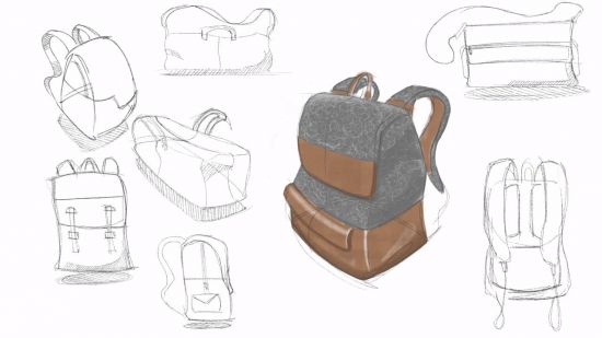Ipad Procreate - How To Sketch Backpacks