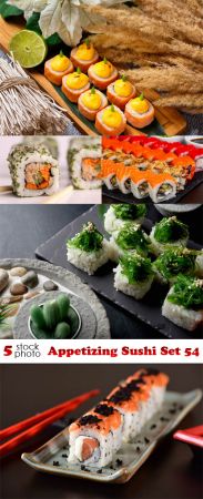Photos   Appetizing Sushi Set 54