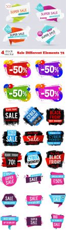 Vectors - Sale Different Elements 72