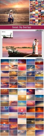 Sunset Sky Photo Overlays - 2568179