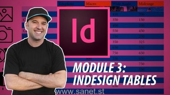 Adobe InDesign - The Complete Guide to Tables (Complete Guide to Master InDesign, Module 3)