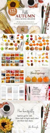 Autumn Mockup Scene Creator - 2952342