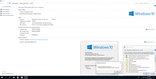 Windows 10 RS5 Enterprise LTSC 1809.10.0.17763.104 Octobre v2 VL (x86-x64) Preactivated 2019