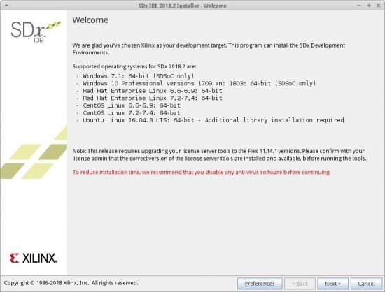Xilinx SDAccel / SDSoC 2018.2 Win/Linux (x64) 2018