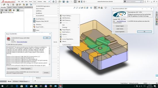 R&amp;B ElectrodeWorks 2017 SP0.1 for SolidWorks 2015-2019 (x64) 2018
