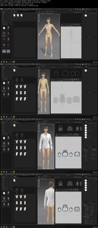 Fashion Design: Learning the Modular Mode in Marvelous Designer
