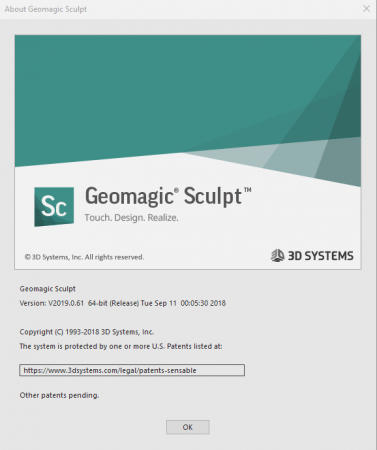 Geomagic Sculpt 2019.0.61 (x64)