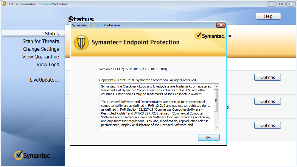 symantec endpoint protection manager 12.1 to 14