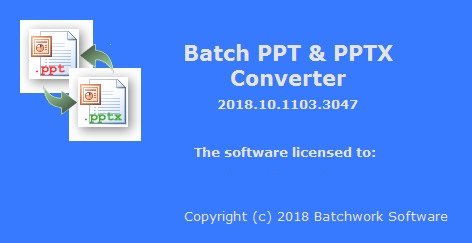Batch PPT and PPTX Converter 2019.11.504.3119