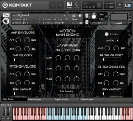 Paris Sampling Motion Cinematic Grooves KONTAKT
