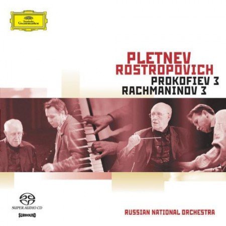 Mikhail Pletnev, Mstislav Rostropovich - Prokofiev 3; Rachmaninov 3 (2004) SACD