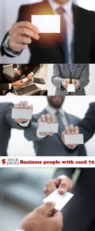 Photos   Business people with card 72