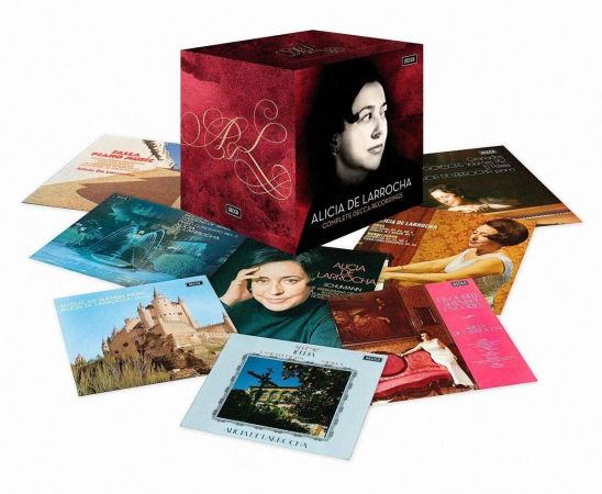 Alicia de Larrocha Complete Decca Recordings [41 CDs Box set] (2018) MP3