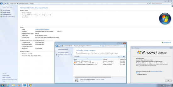 Windows 7 SP1 Ultimate ESD Office 2019 Octobre (x64) Preactivated 2018
