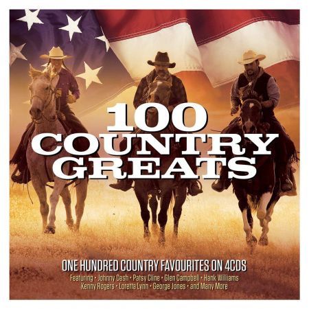 VA - 100 Country Greats (4CD, 2017) FLAC/MP3