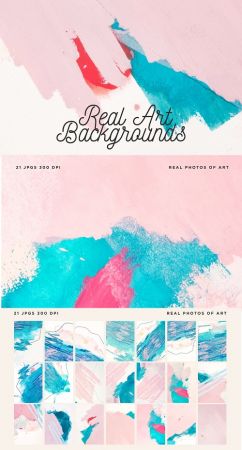 21 Real Art Backgrounds/Textures - 2869192