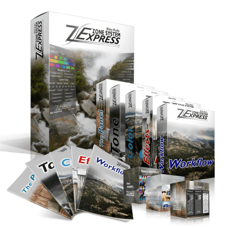 Zone System Express Education Bundle 4 + Photoshop Panel
