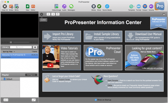 ProPresenter 6.4.0 macOS