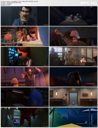 Incredibles 2 2018 1080p x265 10bit FS91 Joy UTR