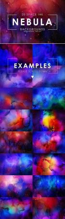 Nebula Ink Backgrounds 2931614
