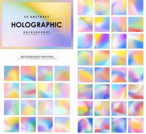 50 Holographic Backgrounds 2227793