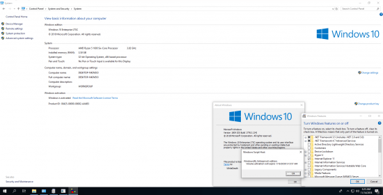 Windows 10 RS5 Enterprise LTSC 1809.10.0.17763.134 November (x86-x64) Preactivated 2019