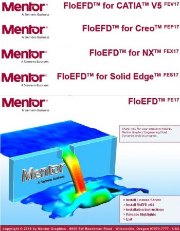 Mentor.Graphics.FloEFD.17.4.0.4380.Suite (x64) 2018
