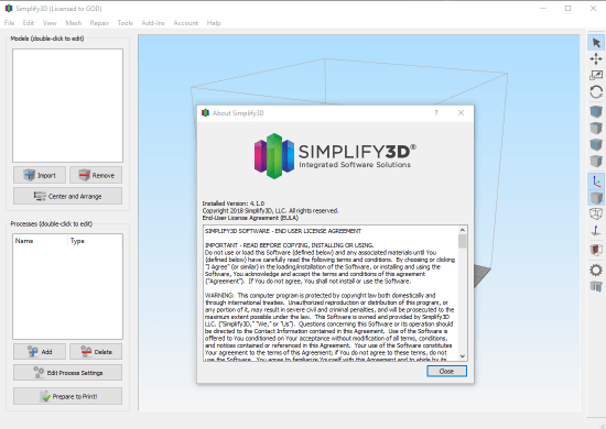 Simplify3D 4.1.0 Multilanguage